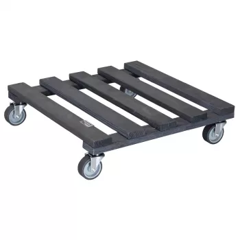 Wagner design yourself ροδάκι φυτών GH 0412 τετράγωνο ανθρακί ξύλο 38 x 38 x 9,5 cm 20041201