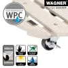 WAGNER design yourself Pflanzenroller GH0527 Πλαστικό, Ø 29 cm Λευκό Στρογγυλό, 1 τεμ. (20052701)