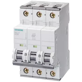 SIEMENS 5SY6325-7 Αυτόματο διακόπτης προστασίας γραμμής C25A 3-πολικός 6kA 400V AC