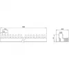 SIEMENS 5ST37730 Μπάρα συλλογής πινάκων 10mm² 3P+N 1000mm