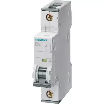 Siemens 5SY5110-7 Διακόπτης προστασίας γραμμής, 1-πολικός, 10 A, χαρακτηριστική απόζευξης C, 6 kA, 230/400 V AC
