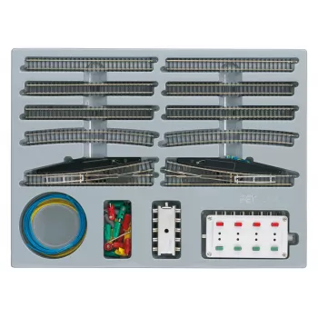 Märklin 08191 Σετ επέκτασης Z-Gauge E με ηλεκτρικούς διακόπτες