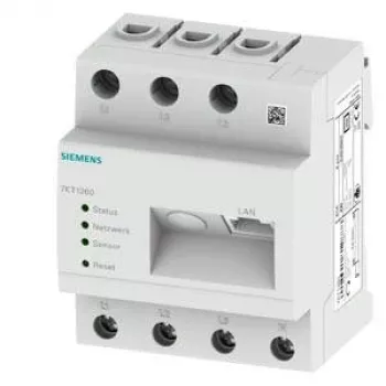 Siemens 7KT1260 Ψηφιακός χρονοδιακόπτης, 1-κανάλι, ημερήσιο/εβδομαδιαίο πρόγραμμα, ράγα DIN, 230 V AC