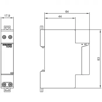 SIEMENS χρονοδιακόπτης φωτισμού σκάλας 7LF6310