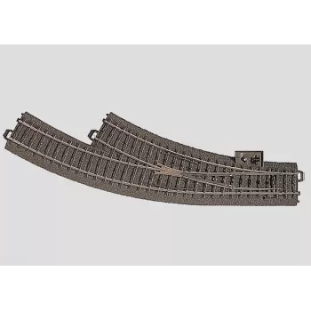 Märklin 24672 HO C-Gleis καμπύλη γραμμή R2 30° (12 ανά κύκλο)
