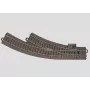 Märklin 24672 HO C-Gleis καμπύλη γραμμή R2 30° (12 ανά κύκλο)
