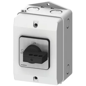 Siemens 3LD20842GP21 3-πολικός διακόπτης απομόνωσης φορτίου, 25 A, 690 V AC, IP65 πρόσοψη