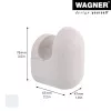 Wagner design yourself PILL γάντζος ρούχων γκρι 1 γάντζος 17041421