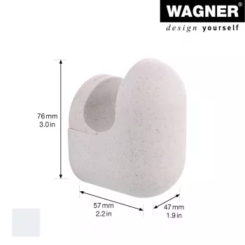 Wagner design yourself PILL γάντζος ρούχων γκρι 1 γάντζος 17041421