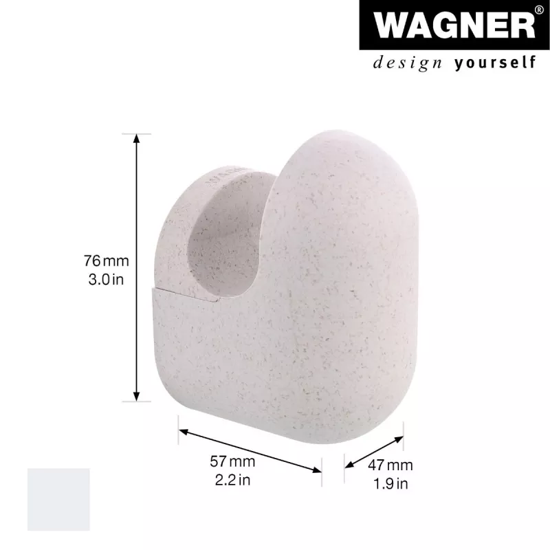 Wagner design yourself PILL γάντζος ρούχων γκρι 1 γάντζος 17041421