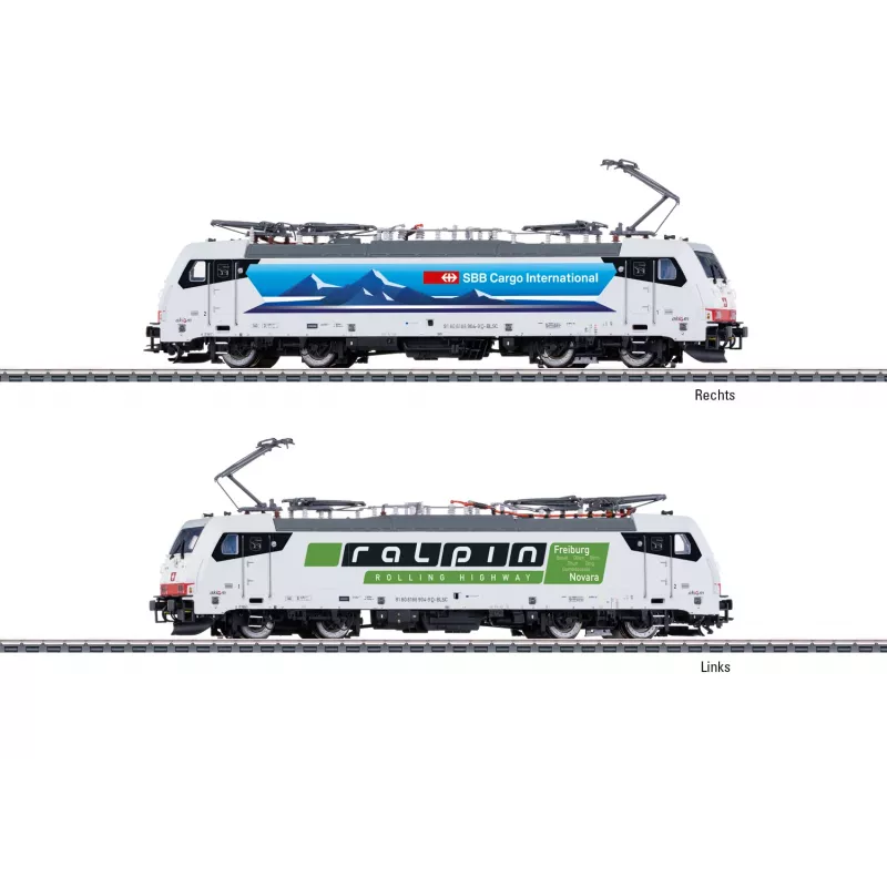 Märklin 038801 H0 ηλεκτρομηχανή BR 186 SBB Cargo International mfx+ ψηφιακή