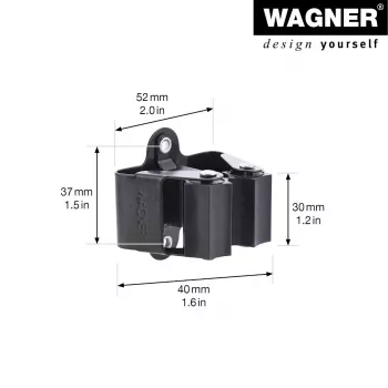 Wagner Design Yourself βάση τοίχου WH 2095 μαύρο (15209502)