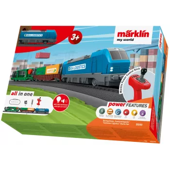 Märklin 29349 H0 σετ εκκίνησης logistics εμπορευματοκιβωτίων με ντιζελομηχανή σειράς 232 και 3 πλατφόρμες εμπορευματοκιβωτίων