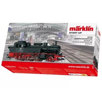 Märklin 36740 HO κλίμακα ντιζελομηχανή DB σειράς 212 (V 100) μαύρο/κόκκινο με mfx+ ψηφιακό ήχο