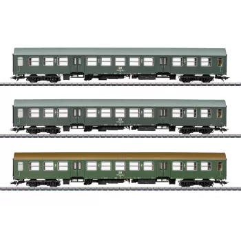 Märklin 42580 H0 Σετ 3 τεμ. DR Επιβατικά βαγόνια