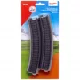 Märklin World 23130 H0 Σετ 6 τεμ. καμπύλων πλαστικών σιδηροτροχιών
