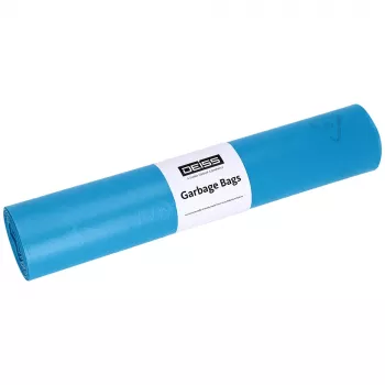 DEISS Σακούλες απορριμμάτων βαρέως τύπου STANDARD 120L Μπλε 6µm (συσκευασία 25 τεμ.) 20067
