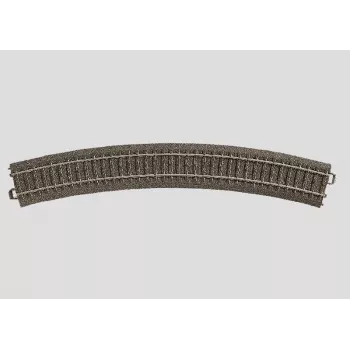Märklin 24330 C-Σιδηροτροχιά καμπύλη R1 30° (6 τεμ.) H0