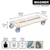 Wagner design yourself Ρόδα μεταφοράς MM 1325 Σημύδα 590 x 290 x 110 mm έως 300 kg (20132501)