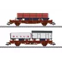 Märklin 45042 H0 2 τεμ. σετ φορταμαξών Zirkus Busch της DR