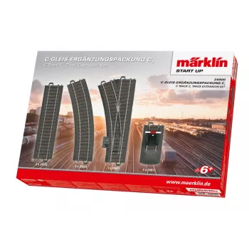 Märklin C-Gleis σετ συμπλήρωσης C1 - κλίμακα H0 (24900)