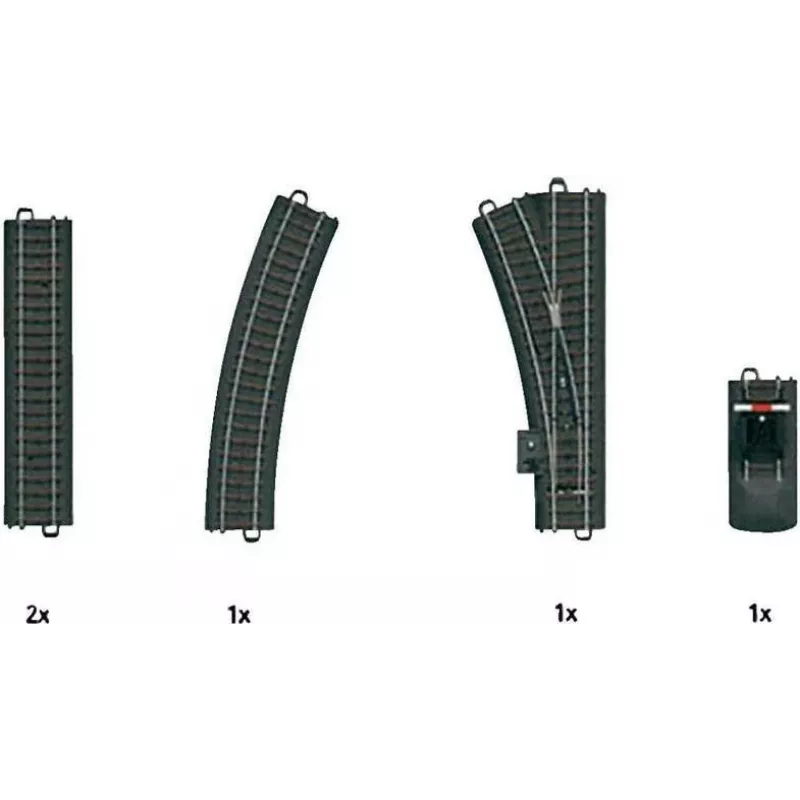 Märklin C-Gleis σετ συμπλήρωσης C1 - κλίμακα H0 (24900)