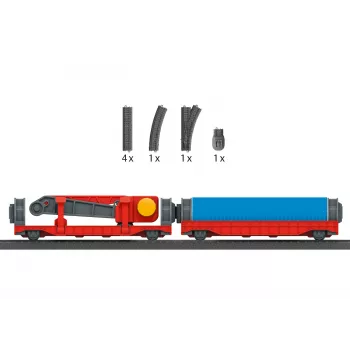 Märklin World 44347 H0 σετ συμπλήρωσης φόρτωσης με βαγόνι γερανού