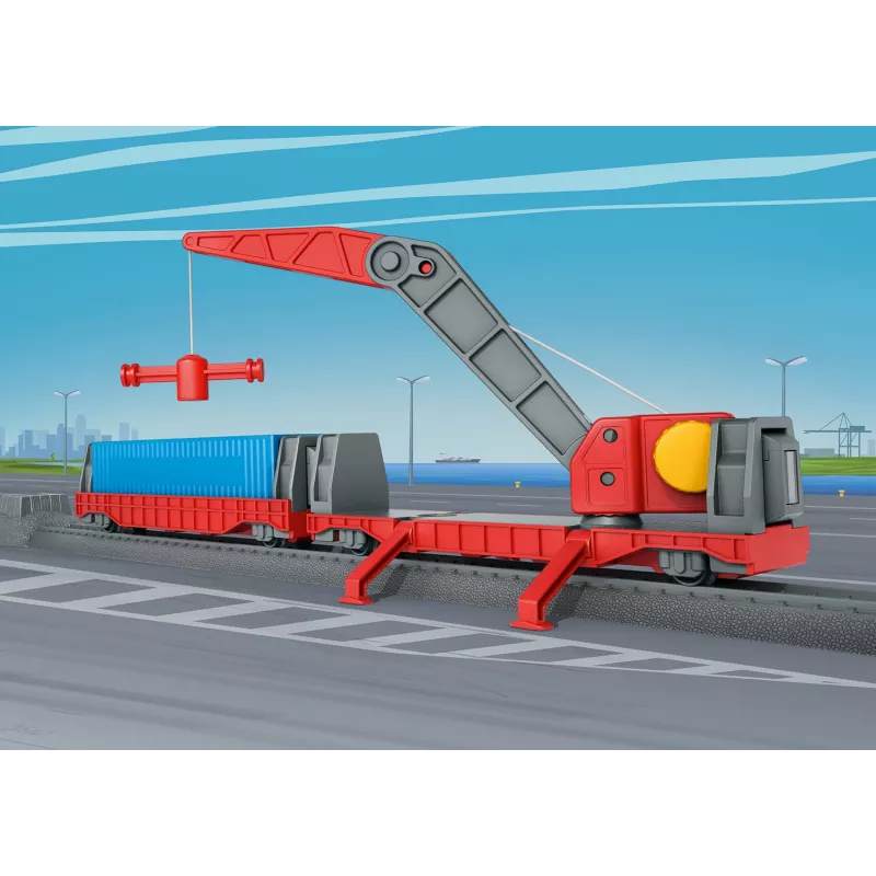 Märklin World 44347 H0 σετ συμπλήρωσης φόρτωσης με βαγόνι γερανού