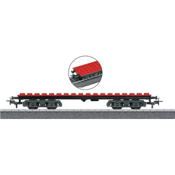 Märklin 44734 H0 βαγόνι δομικών στοιχείων, μαύρο/κόκκινο