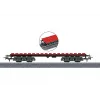 Märklin 44734 H0 βαγόνι δομικών στοιχείων, μαύρο/κόκκινο