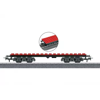 Märklin 44734 H0 βαγόνι δομικών στοιχείων, μαύρο/κόκκινο