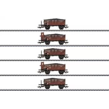 Märklin 046047 H0 καλυμμένο φορτάμαξα AC, DB Εποχή III, διαφημιστική βαφή Stauder Pils