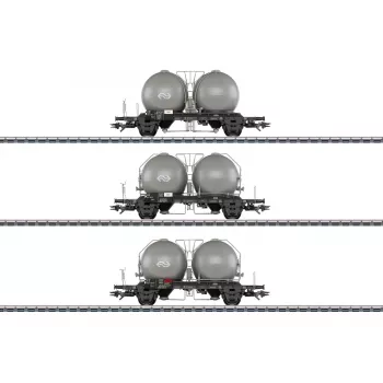 Märklin 46632 H0 Σετ 3 τεμ. βαγονιών σιλό με σφαίρες της NS