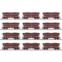 Märklin 46670 H0 Σετ 12 τεμ. βαγονιών εμπορευμάτων Falder NS 182 της DB AG