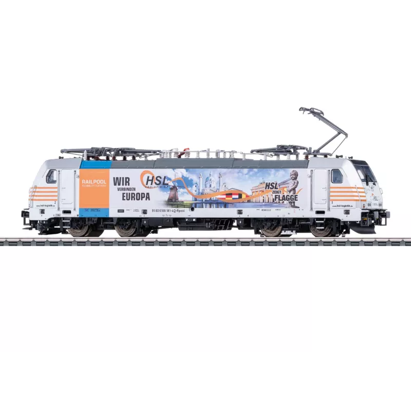 Märklin 38803 H0 Ηλεκτράμαξα BR 186 της HSL Logistik