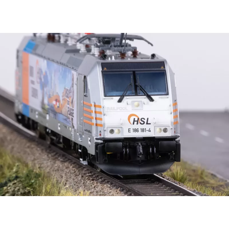Märklin 38803 H0 Ηλεκτράμαξα BR 186 της HSL Logistik