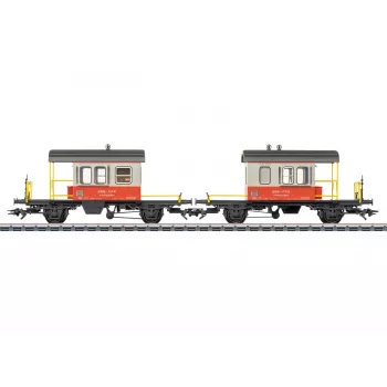 Märklin 46850 H0 SBB Sputnik Σετ βαγονιών συρόμενου τοιχώματος, 2 βαγόνια