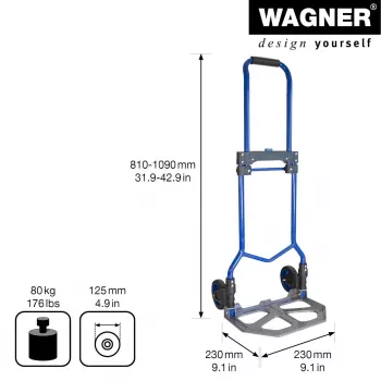 Wagner design yourself MM 4123 Καρότσι μεταφοράς έως 80 kg (20412301)