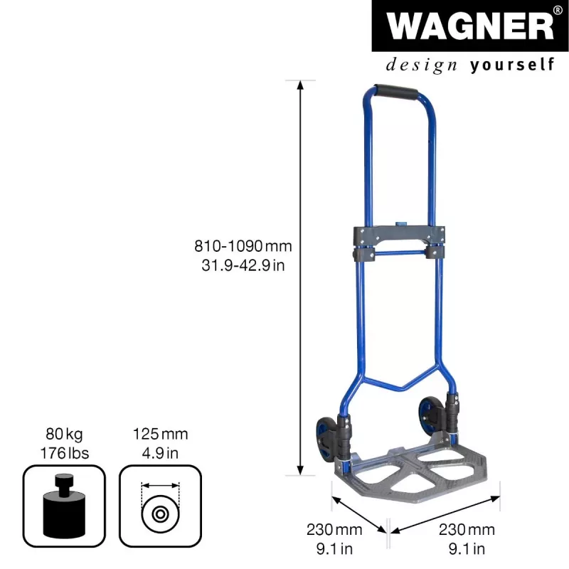 Wagner design yourself MM 4123 Καρότσι μεταφοράς έως 80 kg (20412301)
