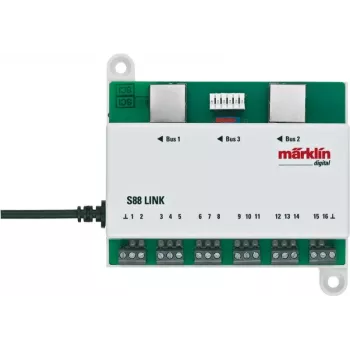 Märklin Link s 88 Ψηφιακός αποκωδικοποιητής DCC, πράσινο/λευκό 60883