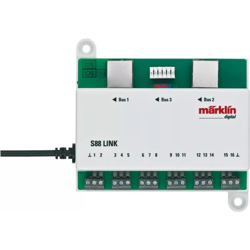 Märklin Link s 88 Ψηφιακός αποκωδικοποιητής DCC, πράσινο/λευκό 60883
