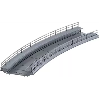 Märklin Καμπύλη ράμπα για στηρίγματα γέφυρας H0 κλίμακα γκρι 074623