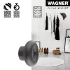Wagner Design Yourself DOT κρεμάστρα ρούχων GH 0202, 1 άγκιστρο, μαύρο 17020221