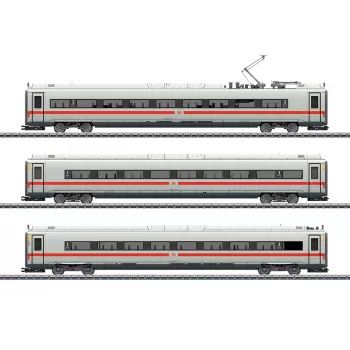 Märklin 43726 σετ συμπληρωματικών βαγονιών για ICE 4, γραμμή H0, γκρι