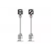 Märklin 70421 H0 στύλοι σημάτων με 2 λευκά LED
