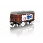 Märklin 44252 H0 Gms 30 κλειστό βαγόνι εμπορευμάτων, εποχή III, DB, καφέ