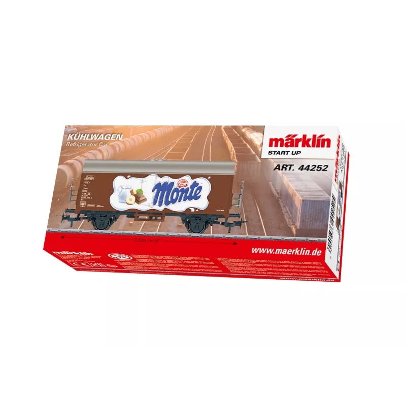 Märklin 44252 H0 Gms 30 κλειστό βαγόνι εμπορευμάτων, εποχή III, DB, καφέ