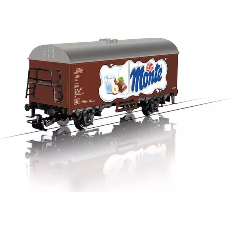 Märklin 44252 H0 Gms 30 κλειστό βαγόνι εμπορευμάτων, εποχή III, DB, καφέ