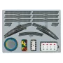 Märklin 08193 σετ επέκτασης γραμμών σταθμού T2, γραμμή Z (1:220), γραμμή νεαργύρου