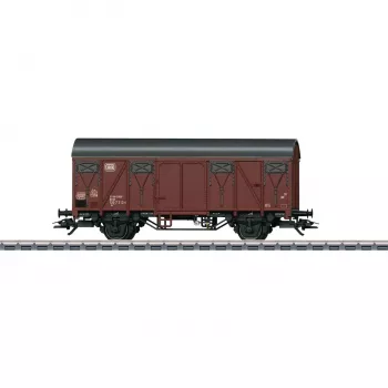 Märklin 44500 H0 κλειστό βαγόνι εμπορευμάτων με πλατφόρμα φρένων, DB, εποχή IV
